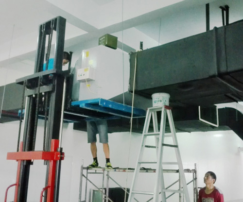 朝阳送风主管道杀菌消毒装置